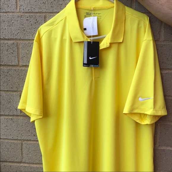 Nike Golf Men’s yellow polo shirt Sz 2XL ❌sold❌ - Picture 3 of 4